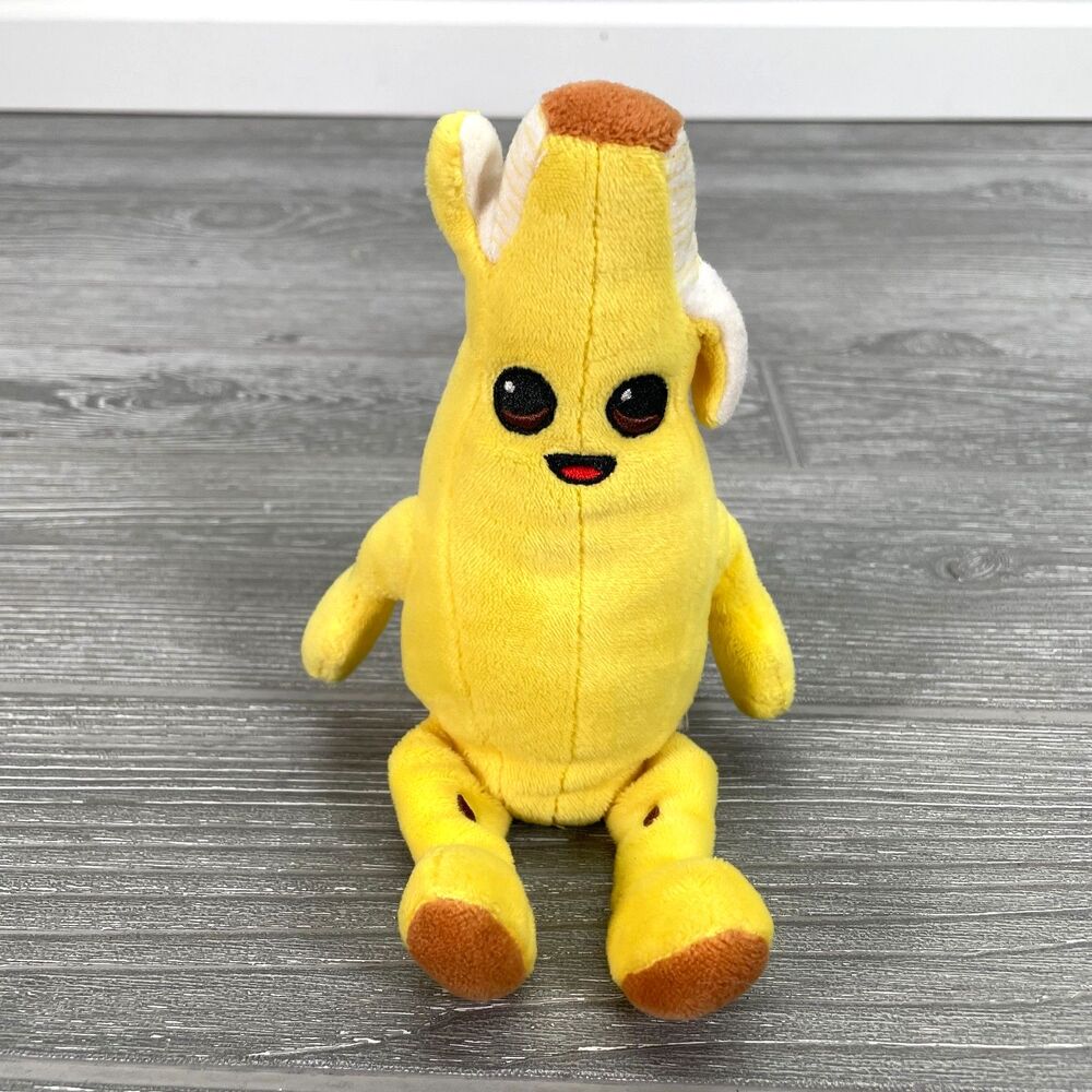 Epic Games Fortnite Mr Peely Banana Nana Nana Mini 8" Plush Stuffed A - Cut Tag!